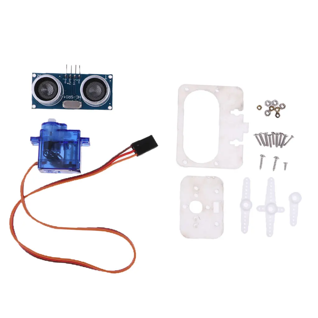 Ultrasonic Module Distance Measuring Transducer with Servo for Arduino Robot