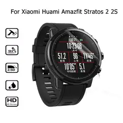 Защитная пленка для Xiaomi Huami Amazfit Stratos Sports Smart Watch 2 2S Прозрачная/матовая защитная пленка для экрана не закаленное стекло