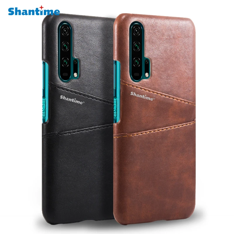 Luxury Vintage PU Leather Back Cover For Huawei P20 Lite 2019 Phone Case Nova 5i Card Slot | Мобильные телефоны и