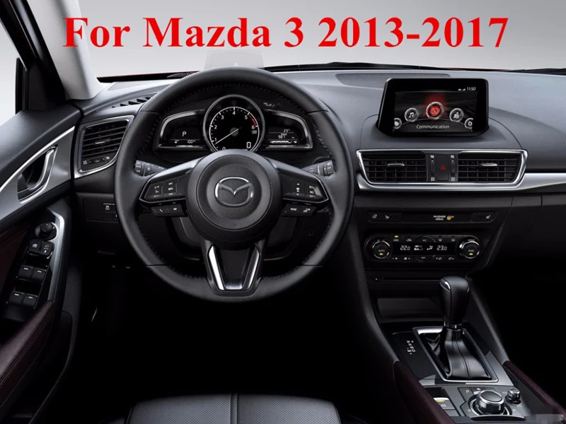 Top Android 9.0 octa core car dvd player for MAZDA 3 2013-2017 with 10.25inch touch screen gps navigation audio head unit wifi 4
