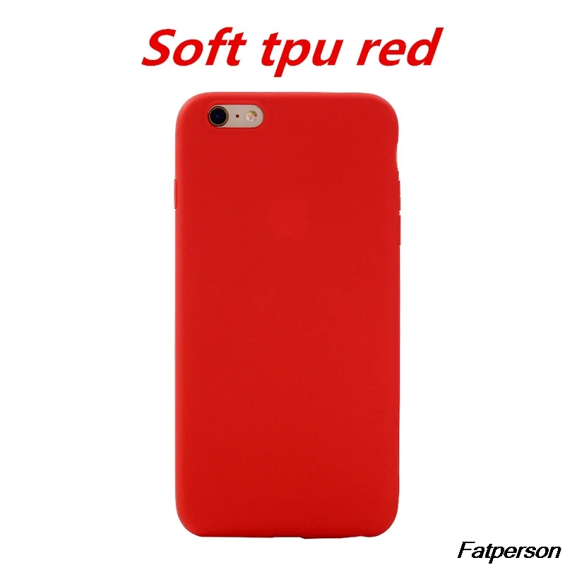 Заказной Принт фото телефон Coque для iphone X XS XR MAX 6 6s 7 8 Plus чехол цветной мягкий tpu Coque DIY Индивидуальный Логотип Крышка - Цвет: Soft TPU red