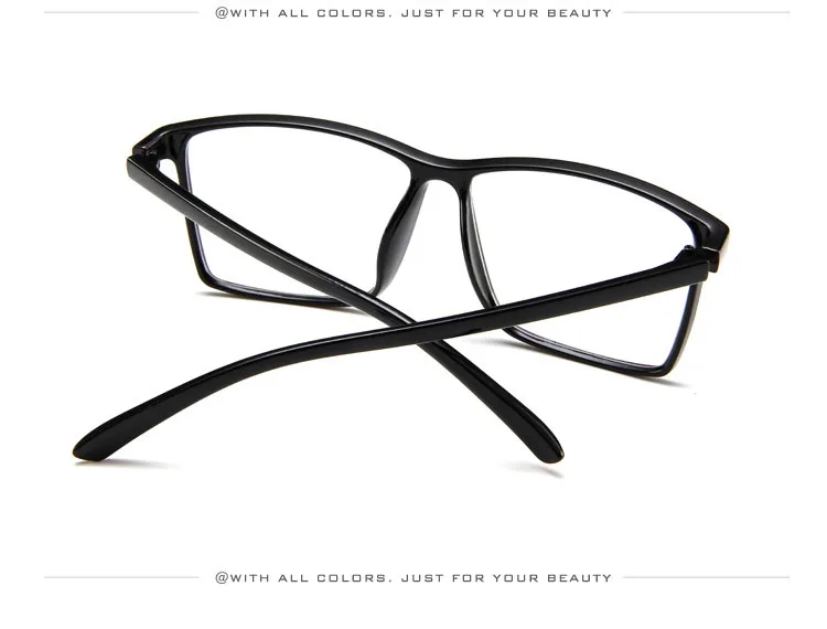 Ретро мужской квадратных очки оправы Oversize очки близорукость зрелище оптический кадров женские очки Óculos