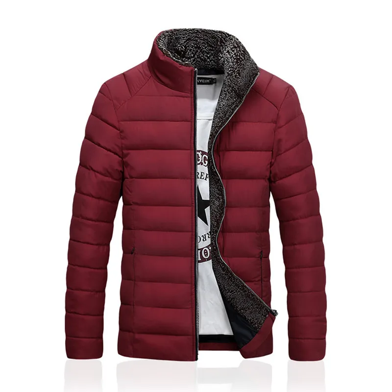 2018 Winter Warm Fleece Cotton Coat For Man Long Oversized