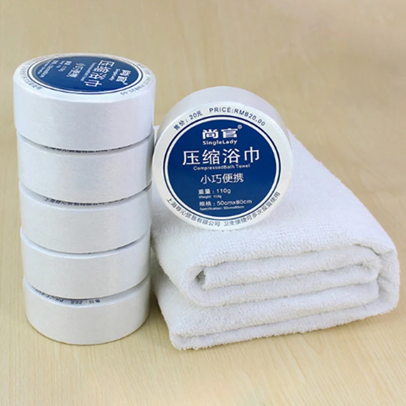 

Compressed Towel Magic Travel Wipe Soft Cotton Expandable Just Add Water Outdoor Hiking Camping EDC Tools Accessories