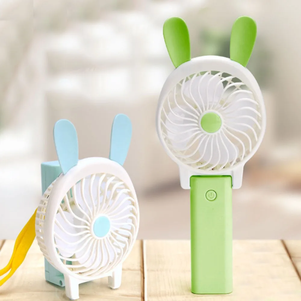Cute Portable Foldable USB Fan Flexible portable removable USB Mini Fan