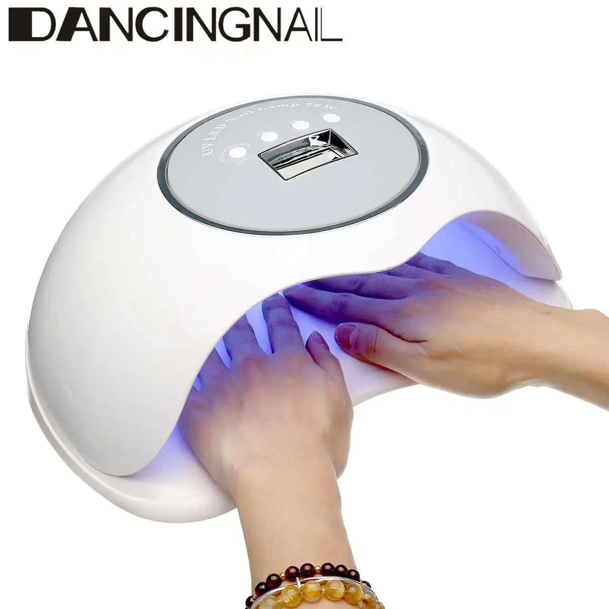 

High Intelligent Quick 100-240V 72WDrying Fingernail Polish Manicure Machine Professional UV LED Lamp Nail Dryer