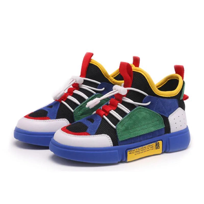 

Kids Boys Flat Running Sneakers Girls Soft Casual Sneakers Children Shoes Breathable Tennis Shoe New Spring Children sport shoe