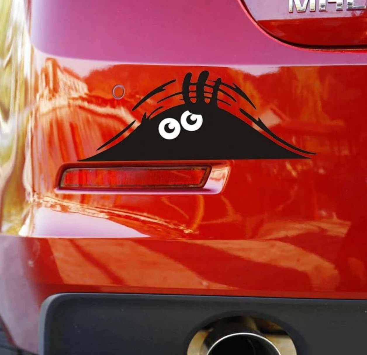 Peeking Monster Автомобильная Наклейка Виниловая наклейка для outlander 3 seat leon mk3 duster renault bmw e39 leon seat ibiza 6j xc90 seat