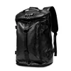 New Fashion Waterproof backpack Men Backpack Leather Bookbags Mens PU School Bags Male Functional bags big capacity Men Bag 5