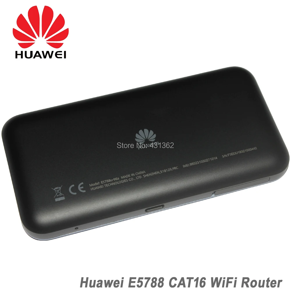 Huawei E5788 E5788U-96A Cat16 гигабитный Карманный 4G 5G LTE мобильный WiFi маршрутизатор