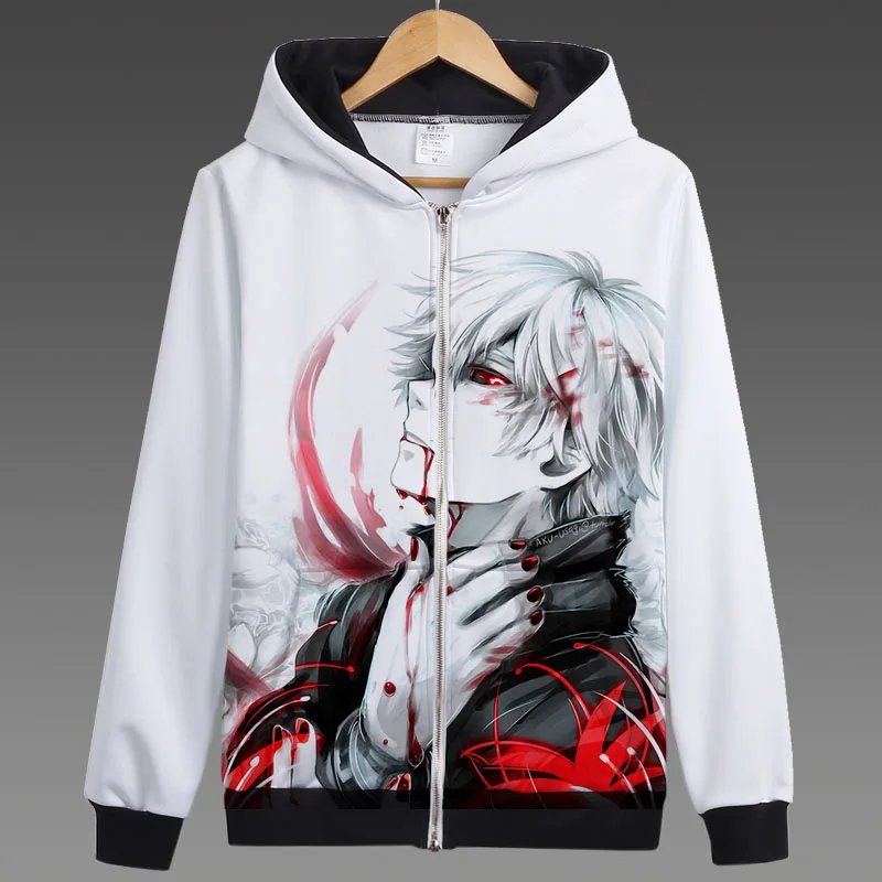 Kaneki Degli New Ghoul Ken Con Uomini Cappuccio Tokyo Sveglio q8UT4