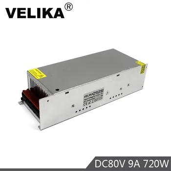 

Universal DC 80V 9A 720W Switch Power Supply Transformer 220V AC to DC80V UPS For CNC Machine CCTV 3D Printer Stepper Motors