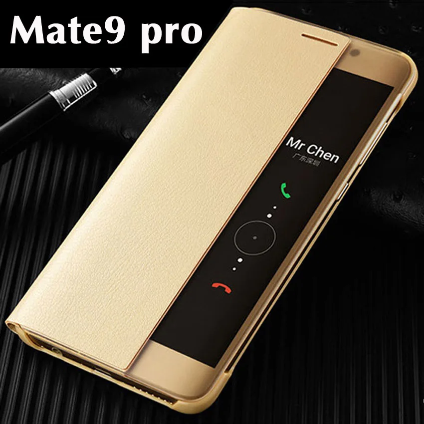 pu case for huawei Cao Cấp Thông Minh Gập Dành Cho Huawei Mate 9 Pro 9pro Từ Da Dành Cho Huawei Mate9 Pro Mate9pro Chống Sốc trường Hợp huawei waterproof phone case Cases For Huawei