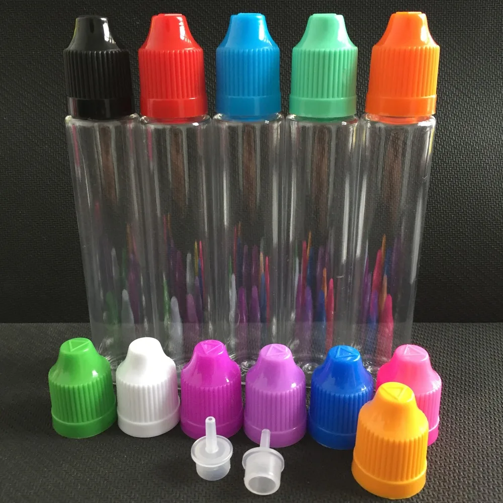 

5pcs/lot PET Transparent Empty eJuice Bottle 3ml 5ml 10ml 15ml 20ml 30ml 50ml 100ml eLiquid Vape Dropper Bottle Atomizer Tank