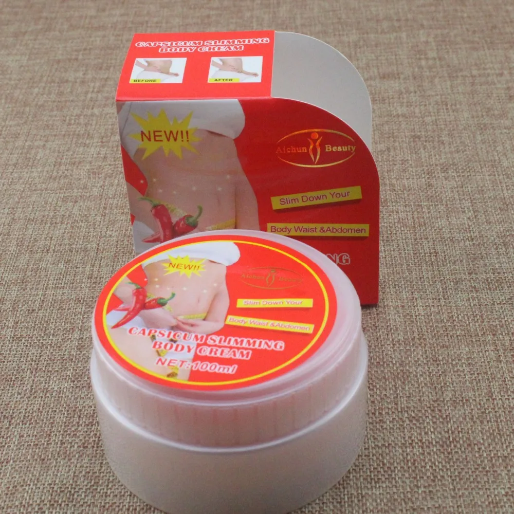 Capsaicin Massage Slimming Cream Stovepipe Weight Loss Burn fat Reduced Fat Weight Loss Cream