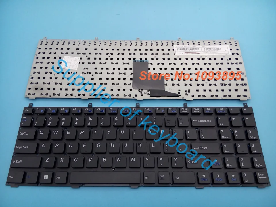 Бесплатная доставка Новый Английский Клавиатура для Clevo W150ER W150ERQ W150EX W150HN W150HNM W150HRM