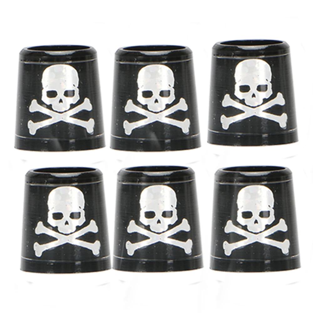 

GOLF ferrules for irons and wedges spec : inner * higher* outer size 9.3 *15*13.8 mm black with silver Skull free shipping