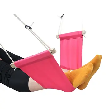 

Office Portable Desk Hammock Foot Rest Handing Swing Adjustable Foot Hammock