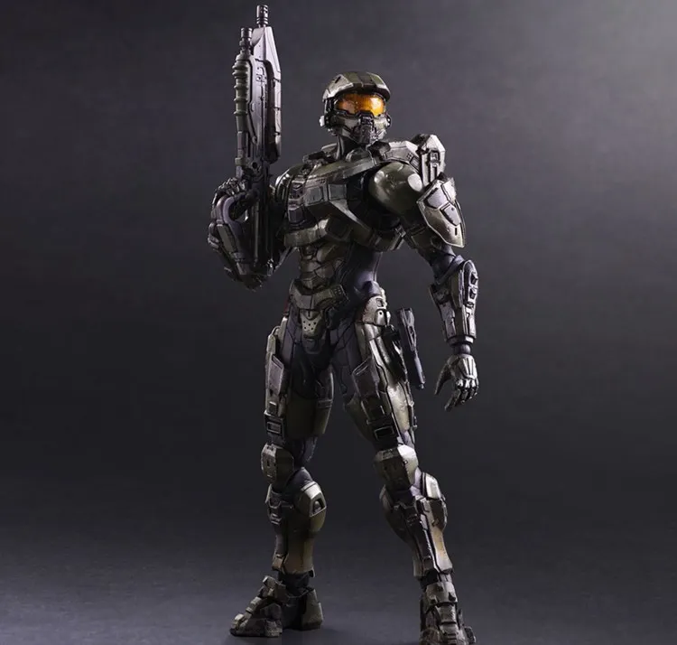

Gioca Arts Kai HALO Figura HALO 5 Master Chief Guardiani Figura PA 25 cm PVC Action Figure Doll Giocattoli Per Bambini regalo