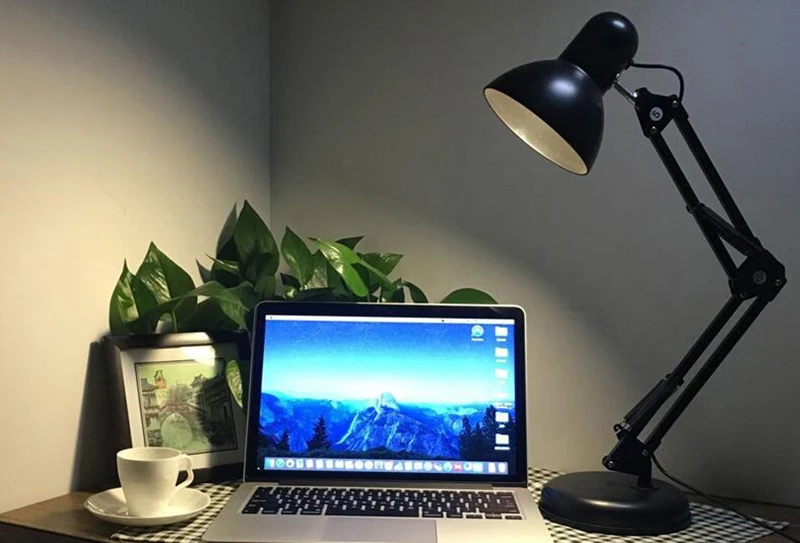 Small table lamp eye care study desk student dormitory dormitory