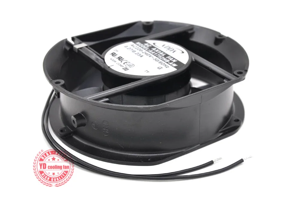 New Adda Aa1752hb-at Aa1752hb-aw 17251 17cm Ac220v Ventilador de Refrigeração - Imagem 2