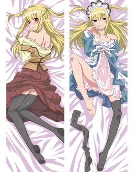 

Jan. 2017 update hot manga Maria Horikku pillow cover Maria Holic character Mariya Shido & Matsurika Shinoji body Pillowcase