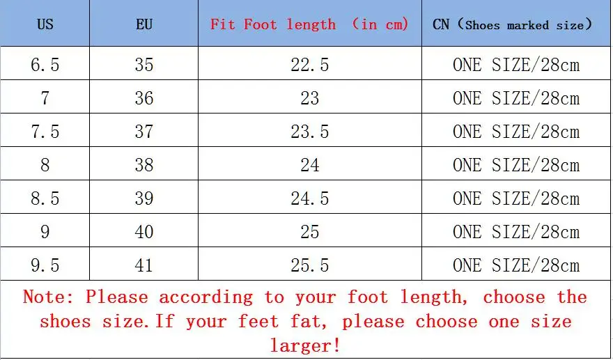 Women size