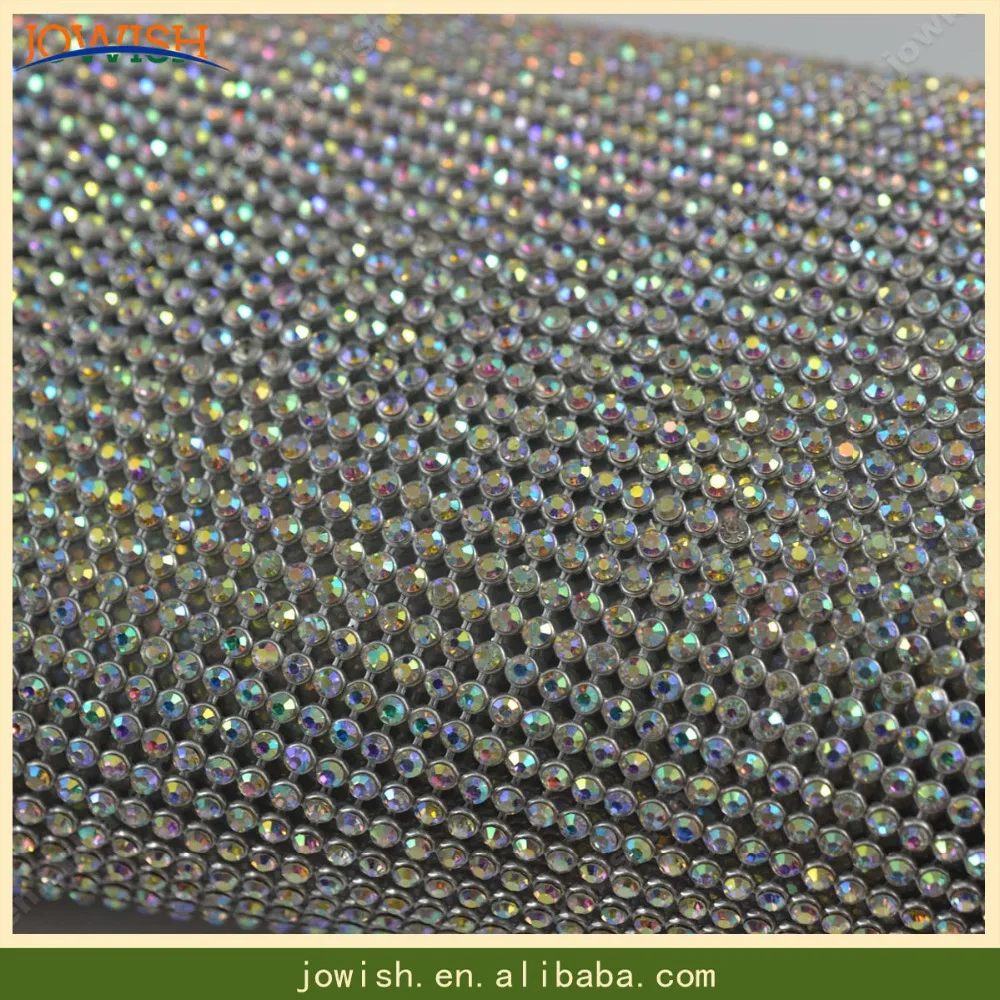 rhinestone mesh trimming (5)