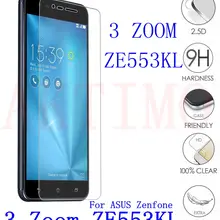 Для ASUS Zenfone 3 Zoom ZE553KL Чехол 9H закаленное стекло для ASUS Zenfone 3 Zoom ZE553KL 5,5 дюймов чехол с защитной пленкой для экрана