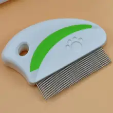 Быстрая расческа из нержавеющей стали 8 см для укладки Расчёска, облегчающая Расчесывание Волос, как нит удаляет гребень для вычесывания блох для ухода за волосами чистка головы