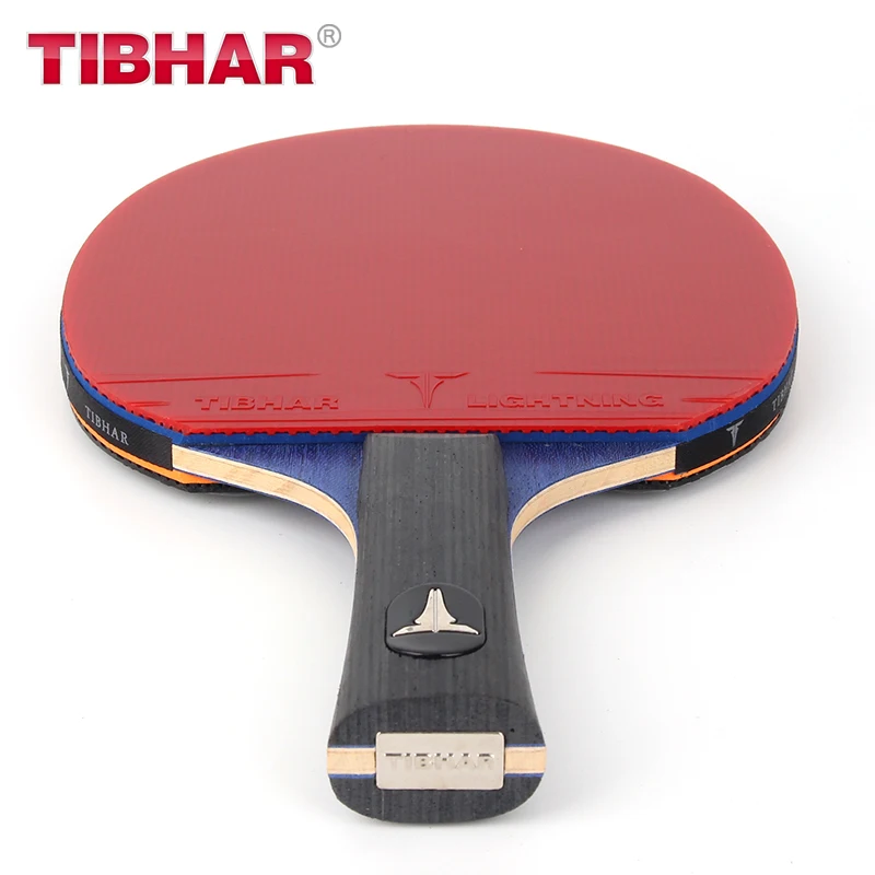 Tibhar Pro ракетка для настольного тенниса лезвие резиновые Прыщи В пинг ракетки для понга высокого качества с сумкой в комплекте 6/7/8/9 звезд