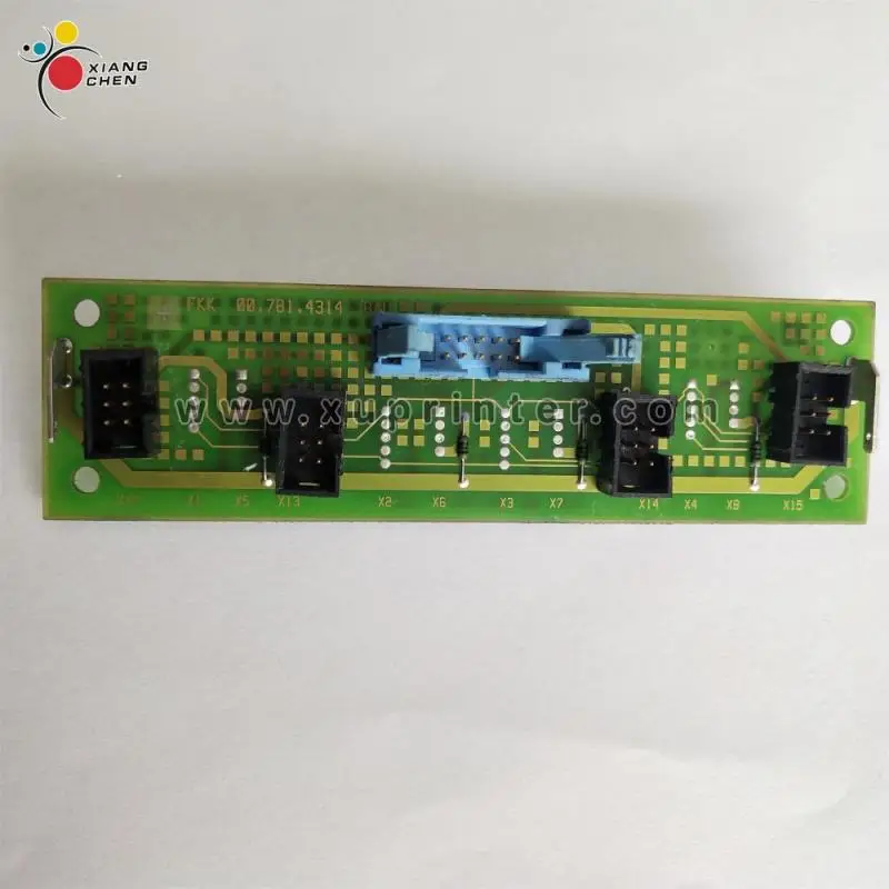 00.781.4314  printed circult board fkk 00.781.4314 original uesd printing machine board  (3)