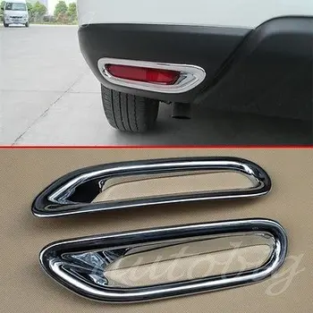 

Rear Fog Light Cover FOR Nissan X-Trail Rogue 2014-2016 T32 Chrome Lamp Molding
