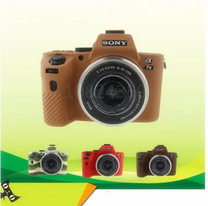 Красивая мягкая сумка для видеокамеры Sony A7II A7R2 A7 mark 2 II Силиконовый Чехол
