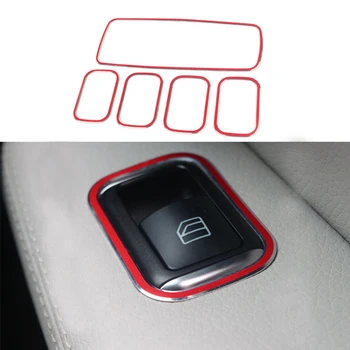 

5x Fit For Mercedes-Benz ML Class 12-15 & GL Class 13-16 & GLE GLS Class 16-17 & CLS Class 11-16 Window Lift Frame Cover Trim