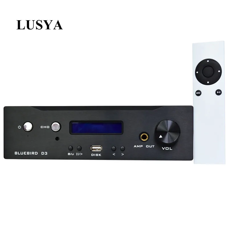 

Lusya dual PCM1794A SA9023 USB sound card OPA2604 op balanced output Support U disk Bluetooth Decoder T0181