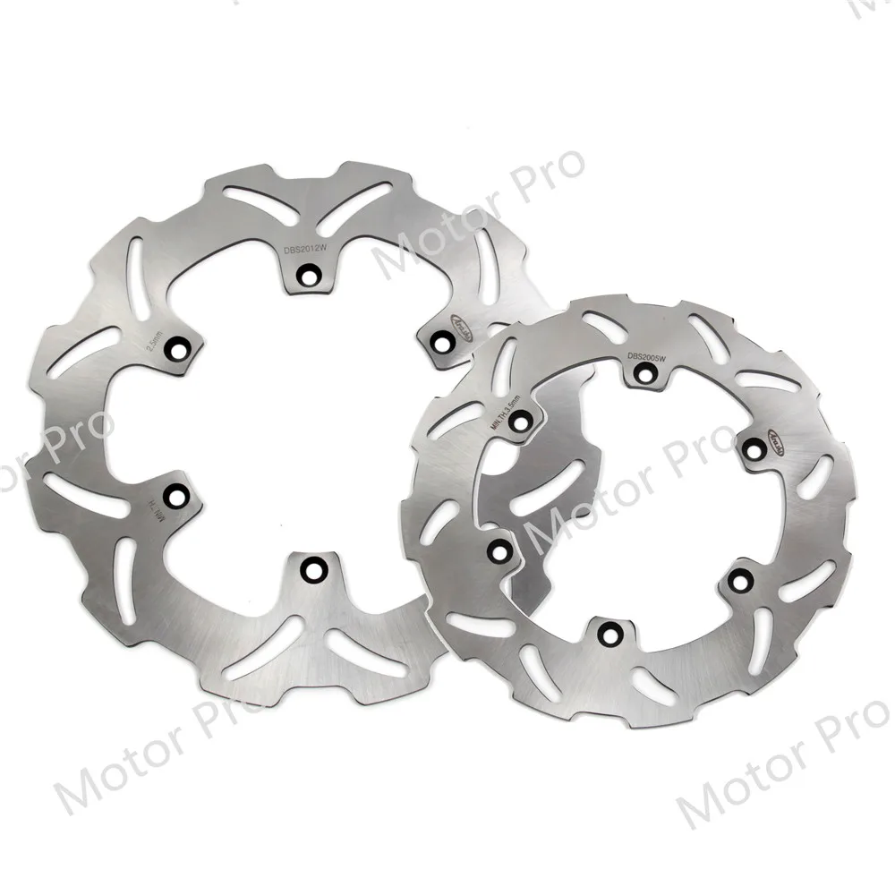 

For Suzuki DRZ400S 2000 - 2009 Front Rear Brake Disc Disk Rotor Kit DRZ 400 E S DRZ400E DRZ400 2001 2002 2003 2004 2005 2006 07