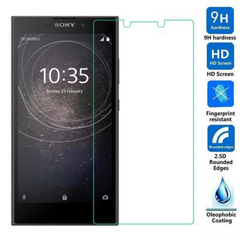 2.5D Закаленное стекло для Sony Xperia L2 H3321 защитная пленка 9H Safey крышка ЖК-экран