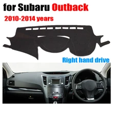 RKAC приборной панели автомобиля чехлы для Subaru Outback 2010- лет правым dashmat pad Даш крышка авто приборной панели аксессуары