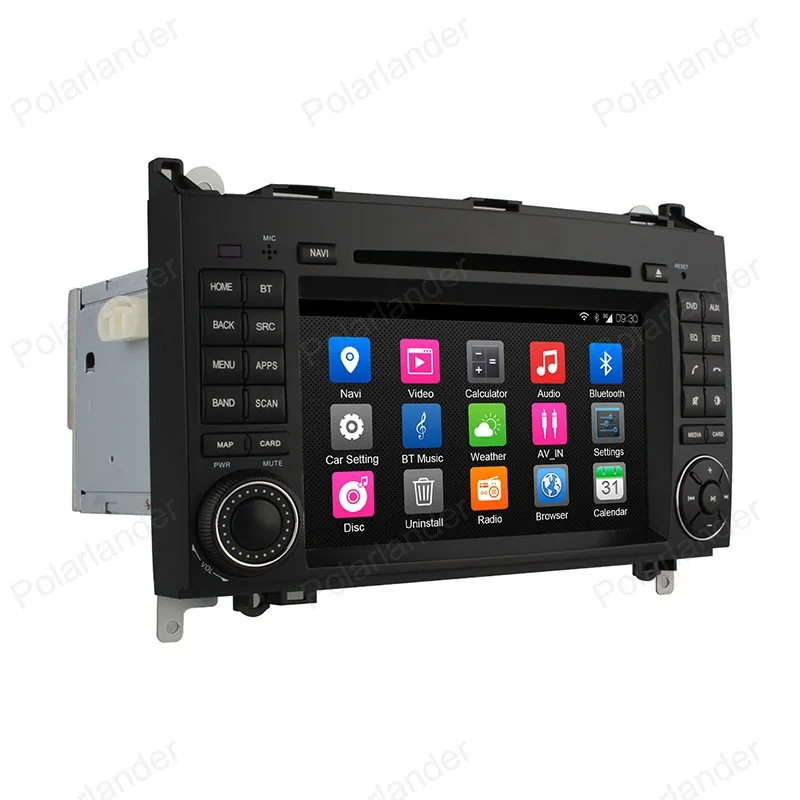 Perfect Android4.4 Car DVD CD stereo Support DTV GPS BT 3G WiFi DAB+ TPMS FM AM radio For Benz B200 W169 A160 Viano Vito 29