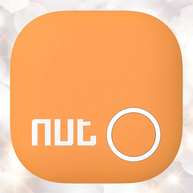 Nut2 Bluetooth ключ искатель, Смарт Беспроводной трекер Nut2 Смарт iTag беспроводной Llavero анти Perdida локатор багаж трекер - Цвет: 1 orange