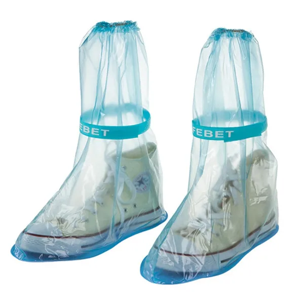 Ботинки медные водонепроницаемые ботинки Многоразовые водонепроницаемые мужские и женские и детские дождевики обувь аксессуары - Цвет: D
