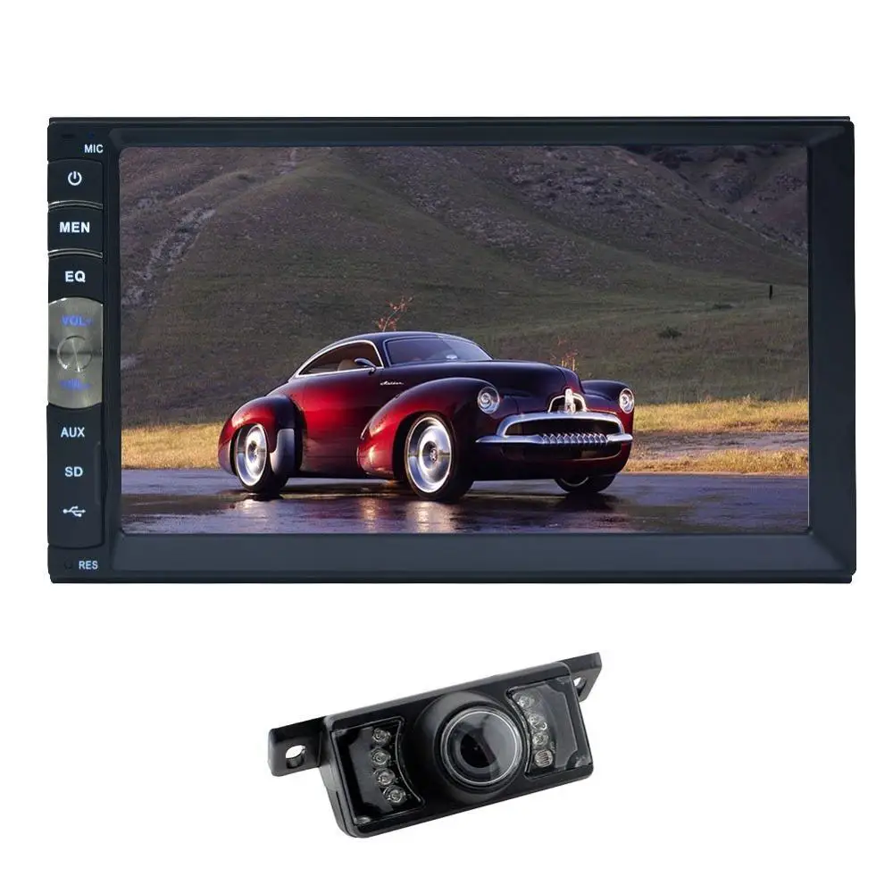 

Universal Car Console Car DVD Player Touch Screen 2din Car CD VCD DVD MP5 Palyer Video Radio Player In Dash Video Players camera