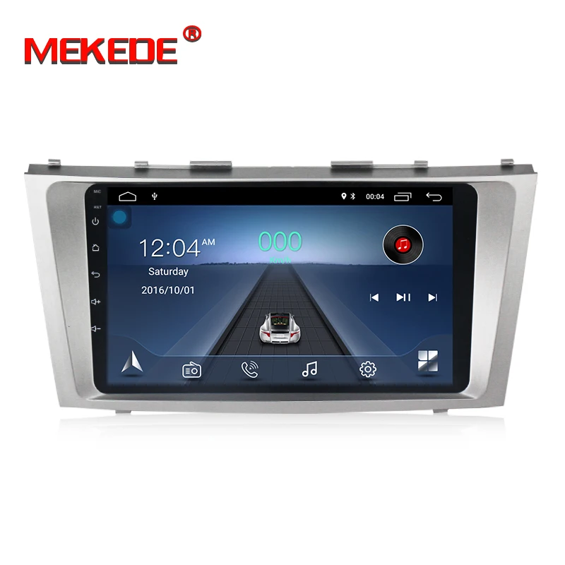 

MEKEDE Android8.1 Quad core Car multimedia player Car DVD gps navigator for toyota camry 2007-2011 with Russian menu BT radio