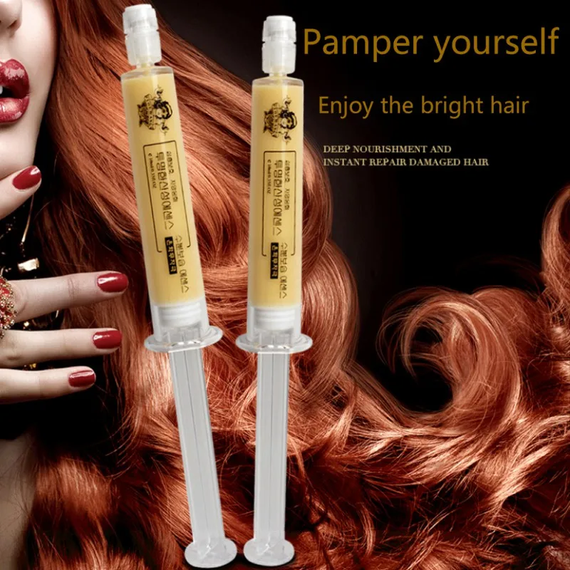 2pcs Hair Mask Keratin Repair Cream Moisturizing Maintenance Dry