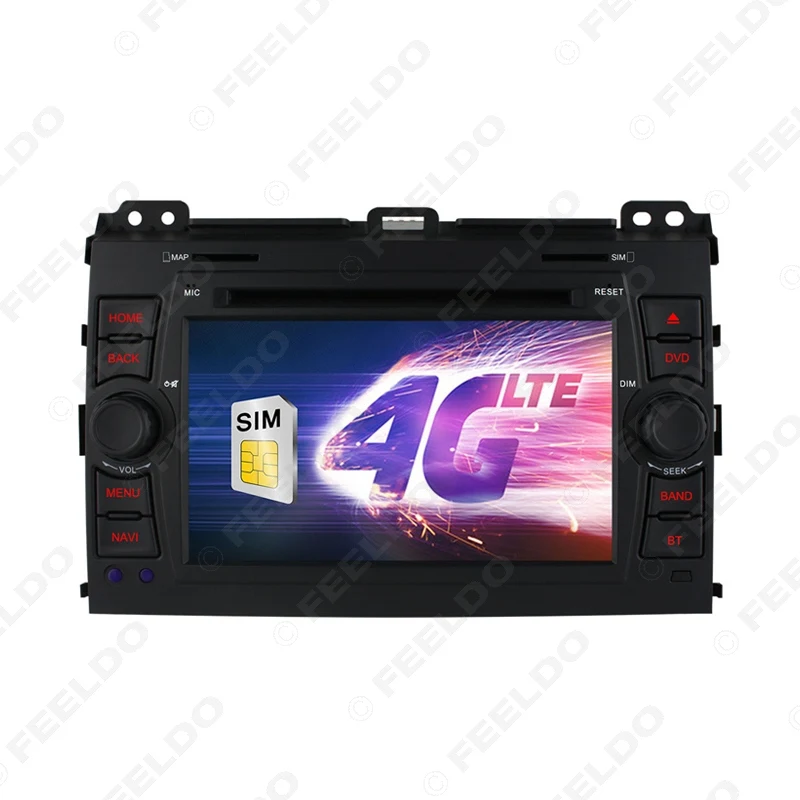 Excellent FEELDO 7" Android 6.0 (64bit) DDR3 2G/16G/4G LTE Car DDR3 2G/4G LTE DVD GPS Radio Head Unit For Toyota Prado/Land Cruiser120 1 Excellent FEELDO 7" Android 6.0 (64bit) DDR3 2G/16G/4G LTE Car DDR3 2G/4G LTE DVD GPS Radio Head Unit For Toyota Prado/Land Cruiser120 1