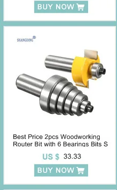 Высокая степень защиты 1/2 нож с хвостовиком для резьбы по столярным станкам стул Фрезерный резак гравировка фрезерный станок по дереву
