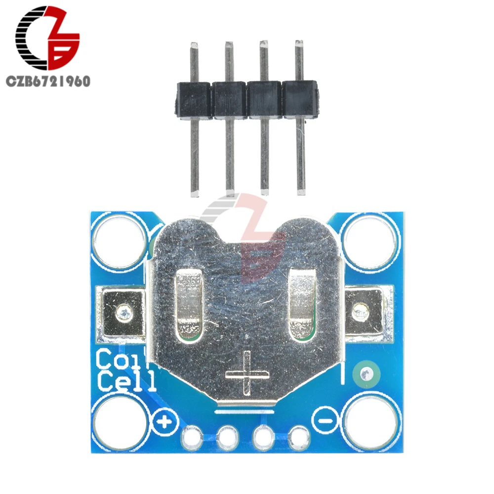 

12mm Coin Cell Breakout Board CR1220 Button Battery Socket Holder Mount Module