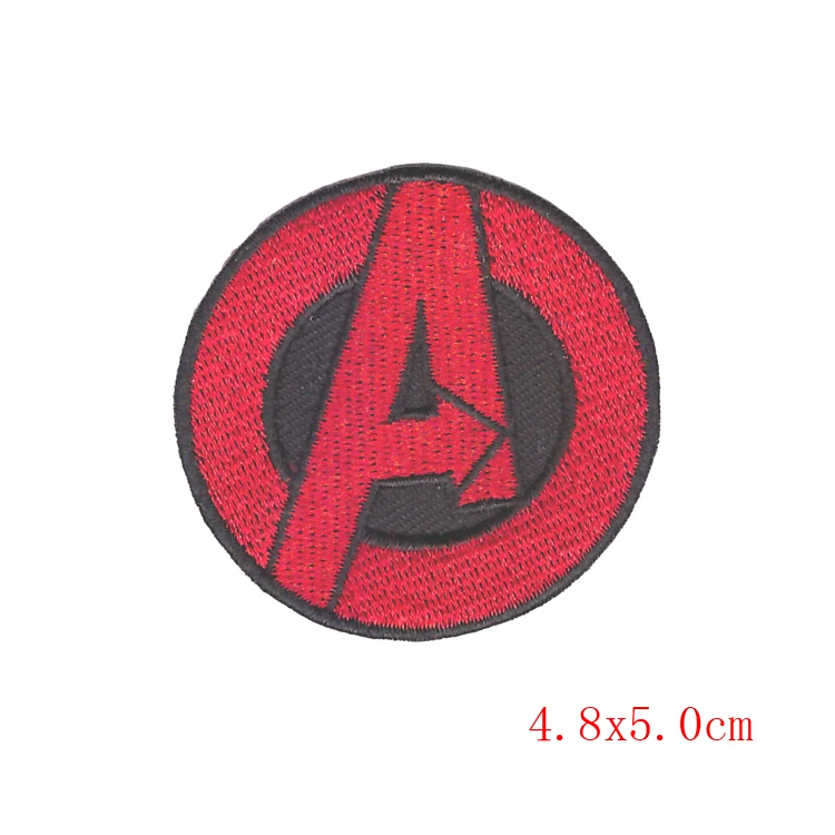 Фабричная розетка Мстители маленький красный вышитый Железный патч Марвел Халк Капитан Америка DIY Одежда патч