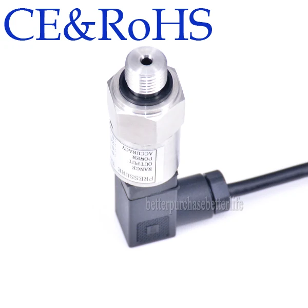Pressure Transducer 0 10bar 24VDC G1 4 0 10V output 0 5 Pressure Transmitter